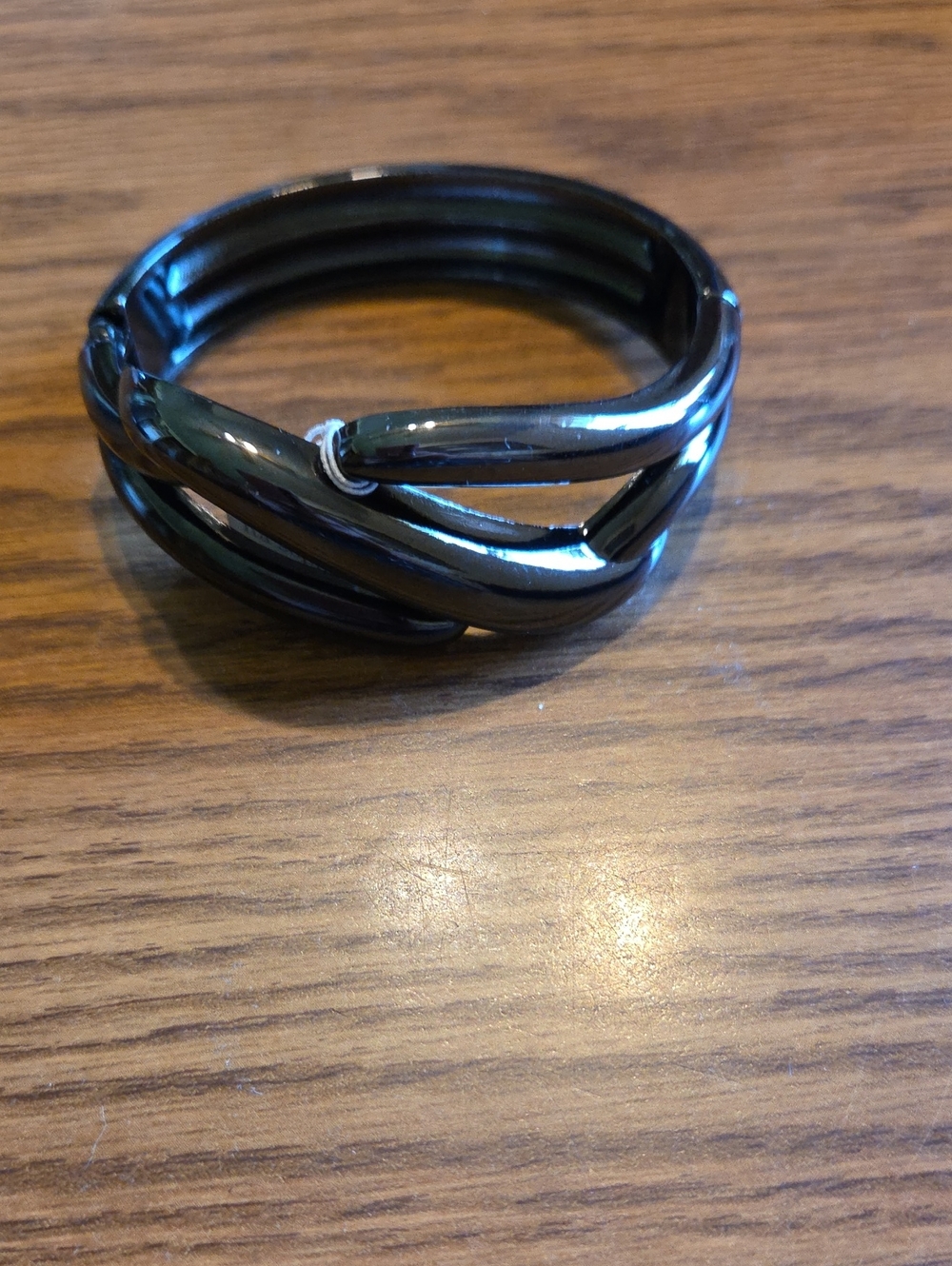 Lia Sophia Gelena Shiny Black Bracelet